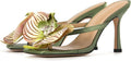 Orchid Square Toe Low Block Heel Sandals Women